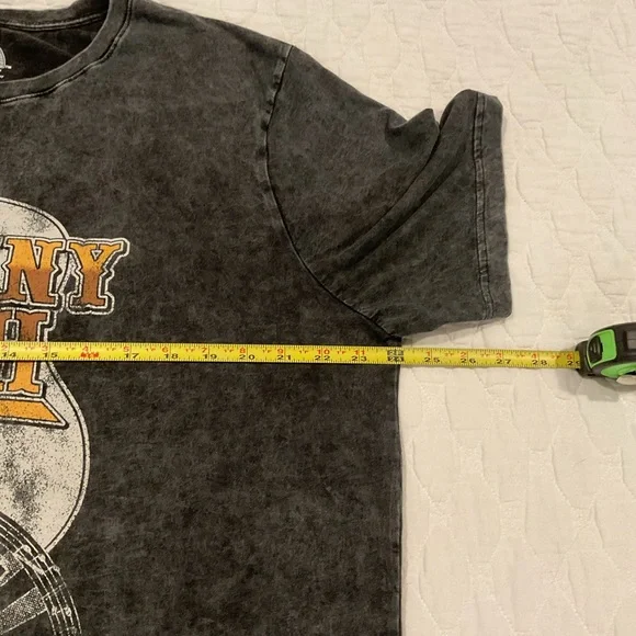 Johnny Cash Vintage Black Guitar Tee Unisex XL - Picture 6 of 7